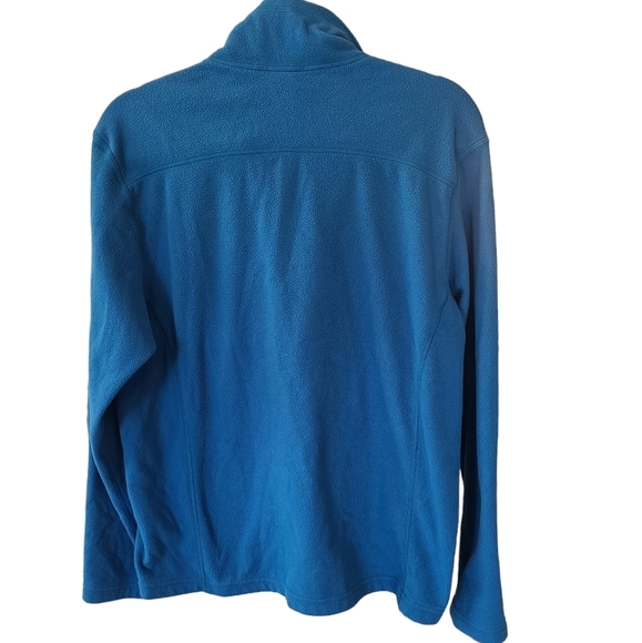 The North Face Pullover Adult Medium Royal Blue Fleece 1/2 Zip Jacket Sweater - Picture 5 of 6